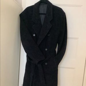 Mens Hugo Boss wool coat